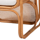 Contract furniture - Rattan Cane Cushioned Lounge Chair - www.oroatrade.com
