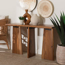 Suar Wood Console Table | Bali Loom Caruso | Oroatrade.com