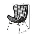 Rattan Bohemian Accent Chair | Bali Loom Colorado | Oroatrade.com