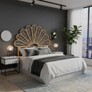 Hospitality furniture - Rattan Rods Queen Size Headboard - www.oroatrade.com