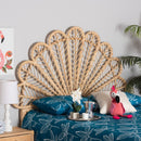Hospitality furniture - Rattan Rods Queen Size Headboard - www.oroatrade.com