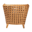 Diamond Weave Rattan Accent Chair | Bali Loom Daiwa | Oroatrade.com