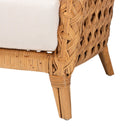 Diamond Weave Rattan Accent Chair | Bali Loom Daiwa | Oroatrade.com