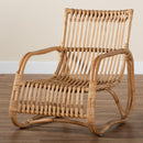 Openwork Rattan Accent Chair | Bali Loom Blanca | Oroatrade.com