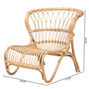 Rattan Openwork Accent Chair | Bali Loom Alaya | Oroatrade.com