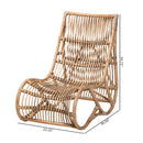 Rattan High Back Lounge Chair | Bali Loom Genera | Oroatrade.com