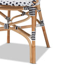 Indoor Outdoor Two Toned Weaving Bistro Chairs 2 | Bali Loom Naila | Oroatrade.com