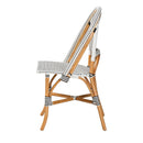 White Weaving Indoor Outdoor Bistro Chair | Bali Loom Genica | Oroatrade.com