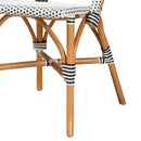 White Weaving Indoor Outdoor Bistro Chair | Bali Loom Genica | Oroatrade.com