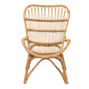 Rattan Modern Bohemian Lounge Chair | Bali Loom Earvin | Oroatrade.com