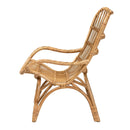 Rattan Modern Bohemian Lounge Chair | Bali Loom Earvin | Oroatrade.com