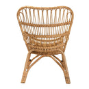 Rattan Modern Bohemian Lounge Chair | Bali Loom Earvin | Oroatrade.com