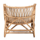 Brown Rattan Chaise Lounge | Bali Loom Delara | Oroatrade.com