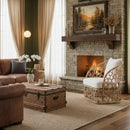 Sloped Arm Rattan Accent Chair | Bali Loom Patsy | Oroatrade.com