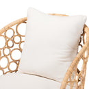 Sloped Arm Rattan Accent Chair | Bali Loom Patsy | Oroatrade.com