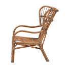 Rattan Rods Antique Lounge Chair | Bali Loom Lamaria | Oroatrade.com