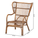 Rattan Rods Antique Lounge Chair | Bali Loom Lamaria | Oroatrade.com