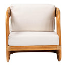 Modern Indoor Outdoor Boho Rattan Lounge Chair | Bali Loom Corsa | Oroatrade.com