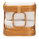 Modern Indoor Outdoor Boho Rattan Lounge Chair | Bali Loom Corsa | Oroatrade.com