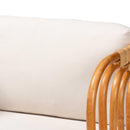 Modern Indoor Outdoor Boho Rattan Lounge Chair | Bali Loom Corsa | Oroatrade.com