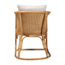 Cane Webbing Padded Accent Chair | Bali Loom Niko | Oroatrade.com