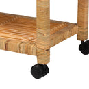 Rattan Wrapped Kitchen Cart | Bali Loom Delphine | Oroatrade.com
