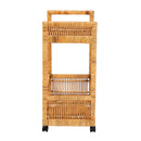 Rattan 2 Tier Kitchen Cart | Bali Loom Genet | Oroatrade.com
