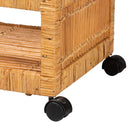 Rattan 2 Tier Kitchen Cart | Bali Loom Genet | Oroatrade.com