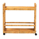 Rattan 2 Tier Kitchen Cart | Bali Loom Genet | Oroatrade.com