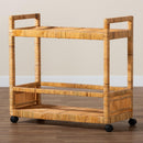 Rattan 2 Tier Kitchen Cart | Bali Loom Genet | Oroatrade.com