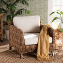 Woven Seagrass Bohemian Lounge Chair | Bali Loom Vevina | Oroatrade.com