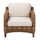 Woven Seagrass Bohemian Lounge Chair | Bali Loom Vevina | Oroatrade.com