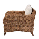 Woven Seagrass Bohemian Lounge Chair | Bali Loom Vevina | Oroatrade.com
