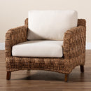 Woven Seagrass Bohemian Lounge Chair | Bali Loom Vevina | Oroatrade.com