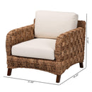 Woven Seagrass Bohemian Lounge Chair | Bali Loom Vevina | Oroatrade.com