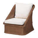Braided Rattan Padded Lounge Chairs 2 | Bali Loom Derris | Oroatrade.com