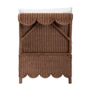 Wicker Scalloped Skirt Accent Chair | Bali Loom Detta | Oroatrade.com