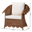 Scalloped Skirt Rattan Lounge Chair | Bali Loom Detta | Oroatrade.com