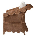 Scalloped Skirt Rattan Lounge Chair | Bali Loom Detta | Oroatrade.com