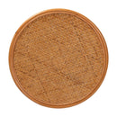 Woven Rattan Round End Table | Bali Loom Eldon | Oroatrade.com