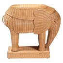 Rattan Elephant End Table | Bali Loom Elissa | Oroatrade.com