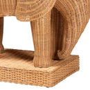 Rattan Elephant End Table | Bali Loom Elissa | Oroatrade.com