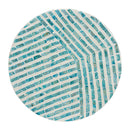 Blue Mother Of Pearl End Table | Bali Loom Draven | Oroatrade.com