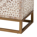 Floral Mother Of Pearl Cabinet | Bali Loom Ercilia | Oroatrade.com