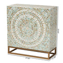 Contract furniture - Multicolored Mother Of Pearl Cabinet - www.oroatrade.com