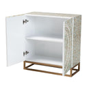 Contract furniture - Multicolored Mother Of Pearl Cabinet - www.oroatrade.com