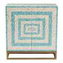 Two Toned Mother Of Pearl Cabinet | Bali Loom Utari | Oroatrade.com
