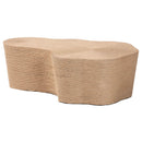Contract furniture - Jute Freeform Coffee Table - www.oroatrade.com