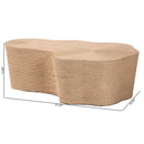 Contract furniture - Jute Freeform Coffee Table - www.oroatrade.com
