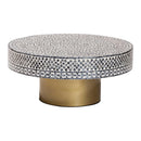 Mosaic Capiz Shell Coffee Table | Bali Loom Idra | Oroatrade.com